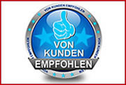 Gute Bewertungen durch Auftraggeber